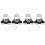 4 τεμάχια Universal Hood Mount LED Light Bar Mounting Standback ... 1