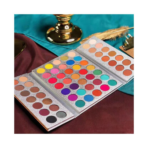 Μακιγιάζ 63 Χρωμάτων Παλέτα Σκιών Ματιών Glitter Pigment Glitter Sh 2