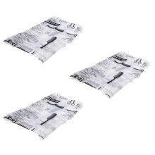 3X Kappersschort voor volwassenen, kapperscape, haarknipdoek, zwart