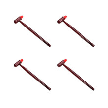 4X Wooden Massage Hammer Stress Relax Massage Device Knocking Hammer