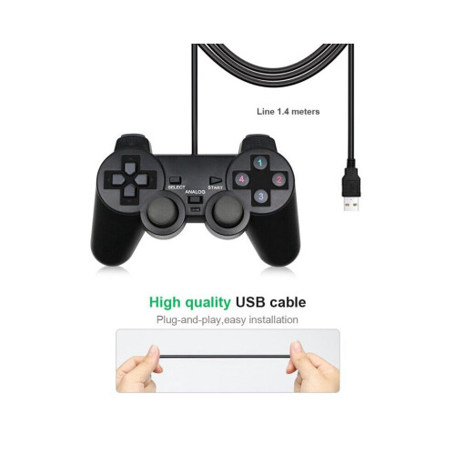Bedrade USB-controller/gamepad (2 stuks) 1