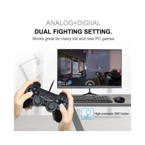 Bedrade USB-controller/gamepad (2 stuks) 2