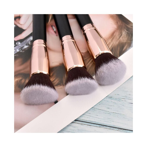 3 τεμάχια πινέλα μακιγιάζ, foundation, πούδρα, concealer, πινέλο α 2