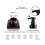 6 Pack Foaming Soap Dispenser 15Oz Refillable Foam Liquid Hand Soap Empty Plastic Pump Bottle Container 2