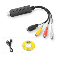 Draadloze camera-ontvanger USB 2.0 naar RCA video-omzetter audio-opnamekaart
