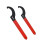 Coilover Spanner Wrench Set, 2Pcs Coilover Wrench, C-Shape Spanner Wrench, for Suspension System and 1