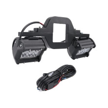 60W 4 inch 6 LED-werklampbalk met trekhaakbevestigingsbeugels voor vrachtwagen, trailer, SUV, pick-up