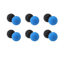 6x KSONE massageballen, lacrosse massageballen, voor myofasciale release, volledige lichaamsontspanning,