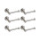 6X Toilet Tissue Paper Roll Holder Stainless Steel Wall Mount for Bathroom Kitchen 1