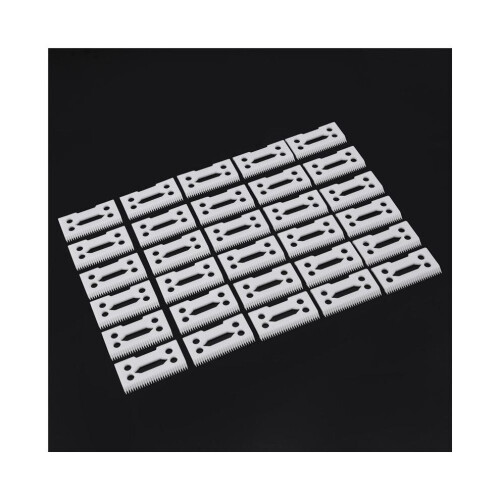 90Pcs 28 Teeth Zirconia Ceramic Clipper Blade for Senior Clipper 2