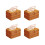 4X Rectangle Paper Rack Rattan Tissue Box Elegant Home Decoration Handmade Desktop Tissue Container 1