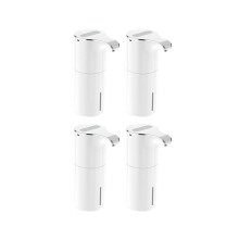 4X saippua-annostelija automaattinen - kosketusvapaa USB-ladattava sähköinen nestesaippua-annostelija