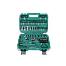 53-Piece Auto Repair Tool Set Quick Ratchet Wrench Set Auto Repair Hardware Tools for Home Car Repair