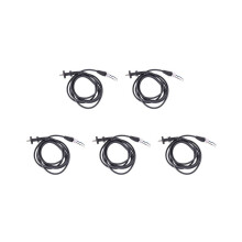 5x Universele accessoires voor haardrogers HD01/02/03/04/07/08/15 1,8 m netsnoer EU-stekker
