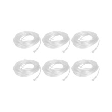6pcs 8M Soft Nasal Oxygen Tube Nasal Oxygen Cannula Nasal Tube Suitable for Oxygen Generator