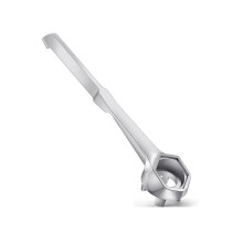 Drum Wrench, Aluminum Drum Plug Bung Wrench Tool Opener Wrench for Bung Caps Opening 10 15 20 30 55
