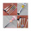 4X Πινέλα Μακιγιάζ με Χάντρες, Χάντρες Σιλικόνης, Πινέλ 4
