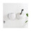 2X Wall Detergent Dispenser Touchless Soap Dispenser Refillable Manual Liquid Container NoDrill Pump 4