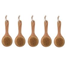 5X Long-Handled Bristle Detox Wooden Handle Body Brush Skin Brush