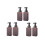 6 Pack Foaming Soap Dispenser 15Oz Refillable Foam Liquid Hand Soap Empty Plastic Pump Bottle Container 1