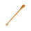 4X Brown Plastic Handle Back Scratch Helper Massager 48 cm 3