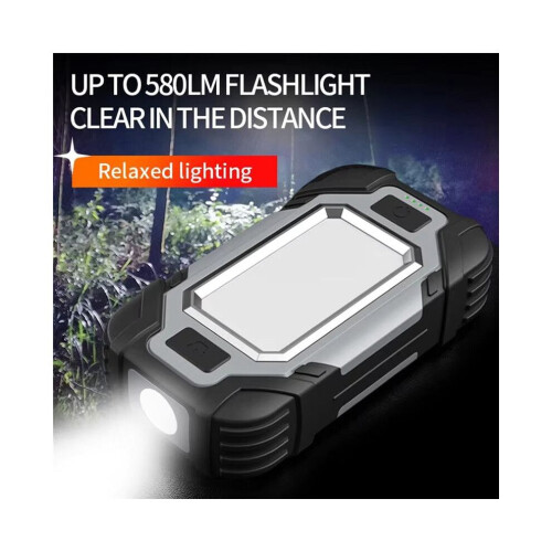 Φακός LED USB με ενσωματωμένη μπαταρία Πολυλειτουργικό π 2
