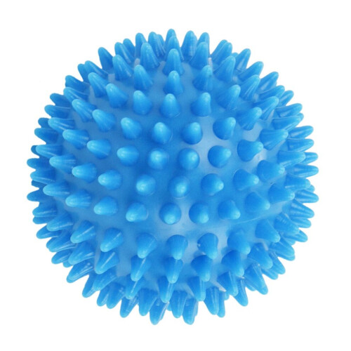 Spiky Massage, 7,5 cm (Sky) & Squeeze and Flex Finger Extension Trainer Terapi Stressträning 1