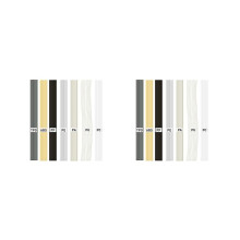 112 stuks kunststof lasstaven, 7 soorten ABS PP PU PE PA PC TPO 13 inch kunststof staaf voor autobumper