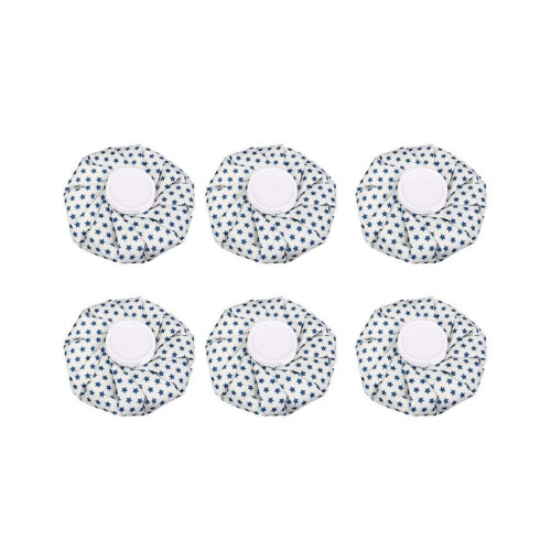 6X Ispåse för smärtlindring 9-tums Pentacle, Vit