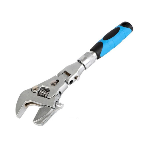 Multifunctional Five-In-One 10-Inch Retractable Adjustable Wrench