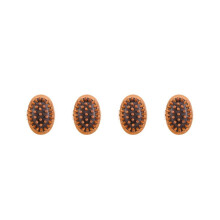 4X Body Cellulite Brush Soothing Wooden Essential Oil Spa-Air Cushion Meridian Massage Brush Calf Kneading
