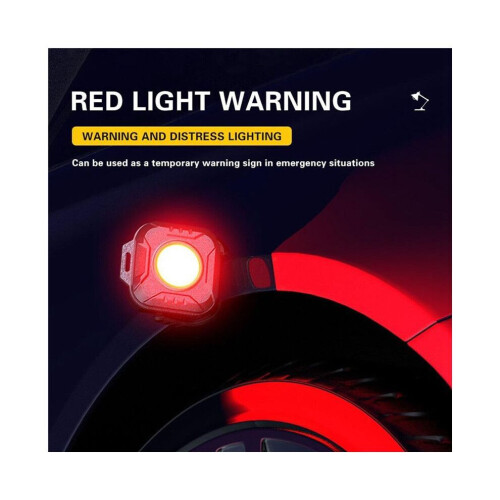2X EDC LED φως εργασίας, φορητά επαναφορτιζόμενα μαγνητικά 2