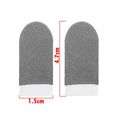 1 Pair Breathable Game Controller Finger Touch Screen Gloves Sweat Proof Gaming Finger Gloves Non-Scratch 1