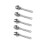 5pcs 4 Inch 100mm Size Metal Adjustable Spanner Wrench 1