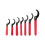 Coilover Wrench Spanner, 7PCS Non-Slip Spanner Wrench Set, Professional Universal Rubber Handle Wrench 1