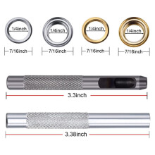 200 sets 1/4 inch doorvoertules met 6-delige installatiegereedschapset, 2 kleuren