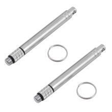 2X Titan Utomhus Edc Tandpetare Flaska Fruktgaffel Camping Verktyg Tandpetare-Hållare