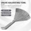 3 Pcs Engine Valve Screw Adjusting Spanner Tool Valve Clearance Adjustment Tools + Feeler Gauge 0.005 2