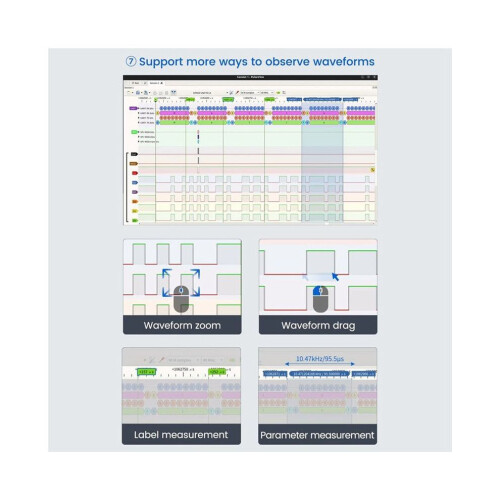 SLogic Combo 8 Slogic Analyzer DAPLink CKLink Debugger Tool CKLink Debugger DAP-Link Debugger UART Module 1