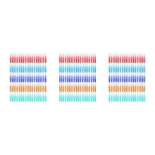 300Pcs Interdental Brush Teeth Soft Dental Picks Tooth Floss Interdental Brush Refill Dental Toothpick