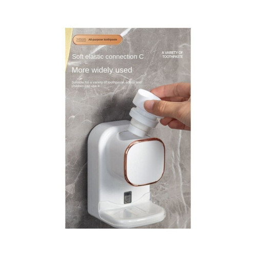 Electric Toothpaste Dispenser, Sensor Automatic Toothpaste Squeezer, Wall-Mounted Bathroom Toothpaste 2