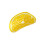 Κλιπ μαλλιών σε σχήμα πορτοκαλί φρούτου, σαγιονάρες, φ 1