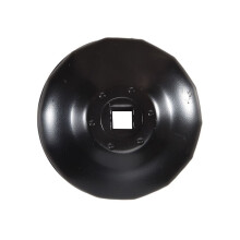 76mm 14 Flutes Car Oil Filter Cap Type Wrench Remover Tool with 3/8 Inch Drive Socket for