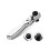 2 in 1 Flat Handle Ratchet Wrench 1/4 Double Ended 72 Teeth Quick Spanner Tool Screwdriver Socket Bit 3