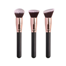 3-delige make-upkwastenset voor foundation, los poeder, concealer, blush en andere make-up. Professionele