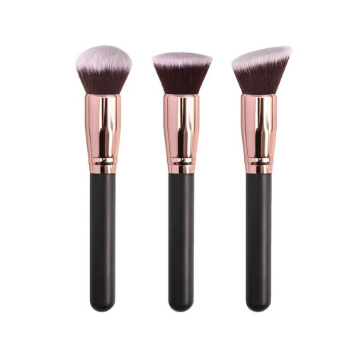 3 τεμάχια πινέλα μακιγιάζ, foundation, πούδρα, concealer, πινέλο α