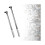 F Handle Socket Wrench Steering Handle 180 Degree Rotating Handles Tool for Mechanics Builder DIY Rotating 4