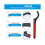 Coilover Spanner Wrench Set, 2Pcs Coilover Wrench, C-Shape Spanner Wrench, for Suspension System and 3