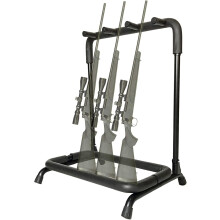 OVARIA suporte vertical para rifles e guitarras, metal e espuma, capacidade 3 peças