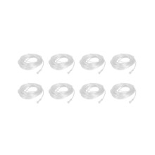 8pcs 8M Soft Nasal Oxygen Tube Nasal Oxygen Cannula Nasal Tube Suitable for Oxygen Generator